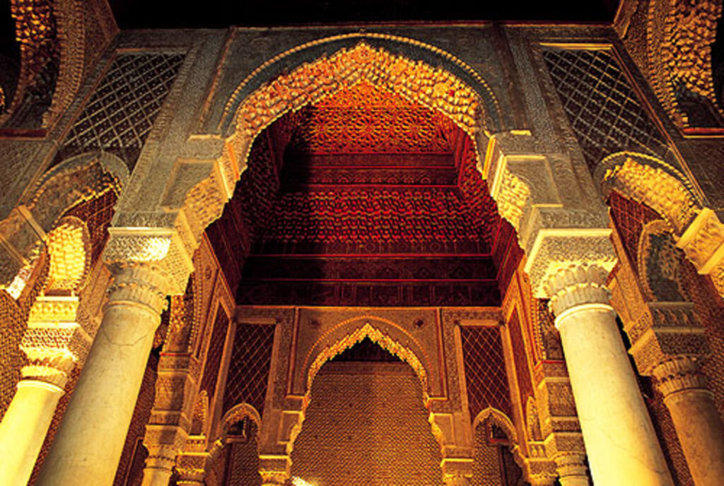 Saadian tombs Marrakech